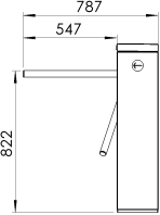 گیت کنترل تردد سه اهرمی (Tripod Turnstile) - تصویر 7