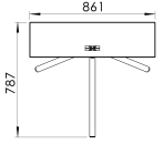 گیت کنترل تردد سه اهرمی (Tripod Turnstile) - تصویر 8